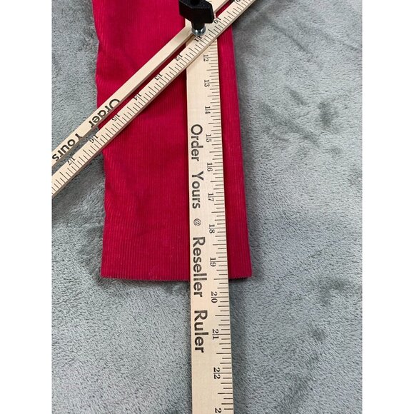 Gymboree Overcoat Girl's 9 Pink Hooded Toggle Closure Corduroy Faux Fur Cotton - Picture 7 of 16